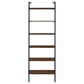Owens 96-inch 6-shelf Wall Bookshelf Walnut