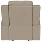 Brentwood Upholstered Recliner Chair Taupe