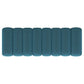 Summer Fabric Upholstered Tufted Accent Bench Peacock Blue