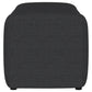 Summer Fabric Upholstered Tufted Accent Bench Charcoal