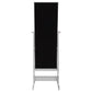 Moore Cheval Mirror with Jewelry Storage Silver