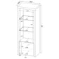 Jude 3-piece 71-inch TV Entertainment Center White High Gloss