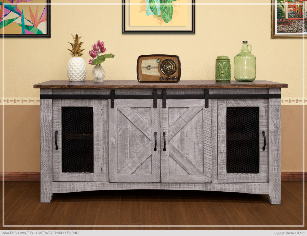 4 Door 70" TV Stand