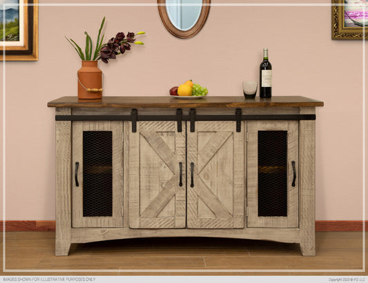 4 Door 70" TV Stand