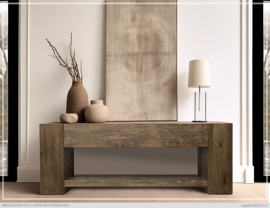 Solid Wood Console
