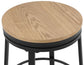Magnolia 24″ Backless Counter Stool, Swivel