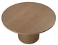 Colvin 52″ Round Dining Table, Toffee finish