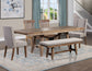 Riverdale 6-Piece Dining Set
(Dining Table, 2 Arm Chairs, 2 Side Chairs and Bench)