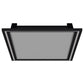 Windrose 28 x 67 Inch Tempered LED Standing Mirror Black