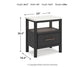 Cadmori King Upholstered Panel Bed with Mirrored Dresser, Chest and Nightstand