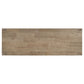 Scottsdale Wood Trestle Base Dining Bench Washed Brown