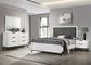 Sonora 4-piece Eastern King Bedroom Set White