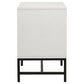 Sonora 2-drawer Nightstand Bedside Table White