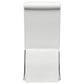 Shawna Upholstered Skirted Side Chair White (Set of 2)