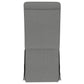 Shawna Upholstered Skirted Side Chair Light Grey (Set of 2)