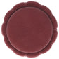 Sora Round Upholstered Ottoman Berry