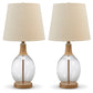 Ashley Express - Clayleigh Glass Table Lamp (2/CN)