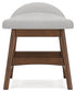 Ashley Express - Lyncott Home Office Desk with Chair and Storage