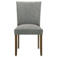 Cantley Upholstered Dining Side Chair Grey (Set of 2)