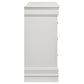 Louis Philippe 6-drawer Dresser White