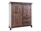 3 Drawer, 1 Sliding Door, 2 Door Gentleman's Chest