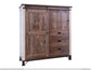 3 Drawer, 1 Sliding Door, 2 Door Gentleman's Chest