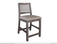Ladder Backrest 24" Barstool