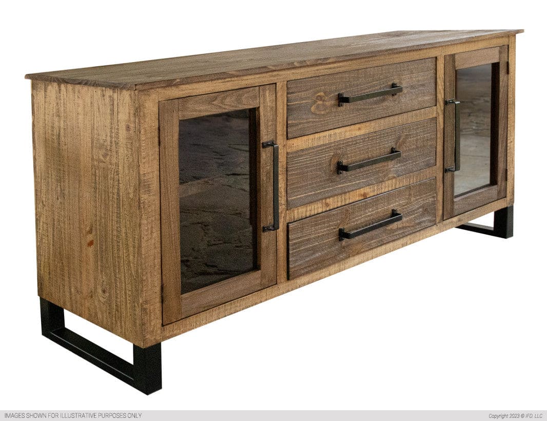 3 Drawer, 2 Door, Buffet