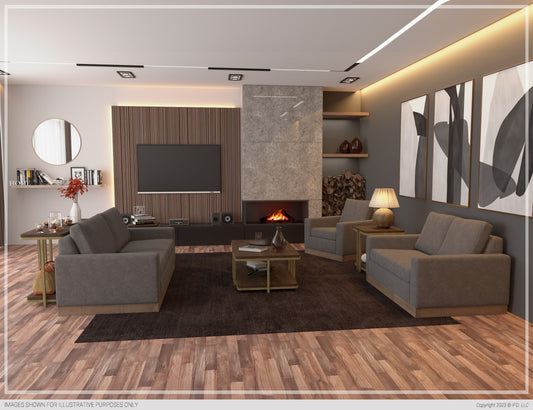 Wooden Frame & Base, Sofa