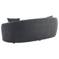 Brookside 2-piece Velvet Upholstered Sofa Set Dark Grey
