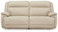 Double Deal 2-Piece Power Reclining Loveseat Sectional