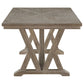 Cornelia 5-piece Rectangular Dining Table Set Coastal Grey