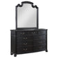 Celina 9-drawer Dresser with Mirror Black