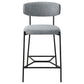 Elison Counter Height Bar Stool Grey (Set of 2)