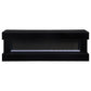 Vallerie 71-inch TV Stand with Visual Flame Box Black