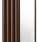 Elena 67-inch Square Tapered Mirrored Floor Lamp Brown