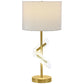 Kingsley 30-inch Drum Shade Table Lamp Gold (Set of 2)