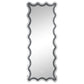 Brixey 24 x 63 Inch LED Lighting Standing Floor Mirror Black