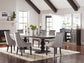 Phelps Velvet Upholstered Dining Side Chair Grey (Set of 2)