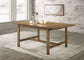 Crestmore 71-inch Rectangular Wood Dining Table Walnut
