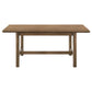 Crestmore 7-piece Rectangular Dining Table Set Walnut