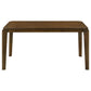 Almonte 5-piece 59-inch Rectangular Dining Set Dark Brown