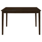 Guillen 5-piece Rectangular Dining Table Set Cappuccino