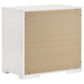 Ives 4-piece Queen Bedroom Set White High Gloss