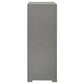 Ives 5-drawer Bedroom Chest of Drawers Grey High Gloss