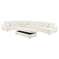Emberson 5-piece Upholstered Modular Sectional Sofa Ivory