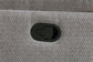 Gilson Chenille Upholstered Glider Recliner Chair Grey
