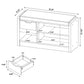 Arrington Storage Bench Smoked Oak
