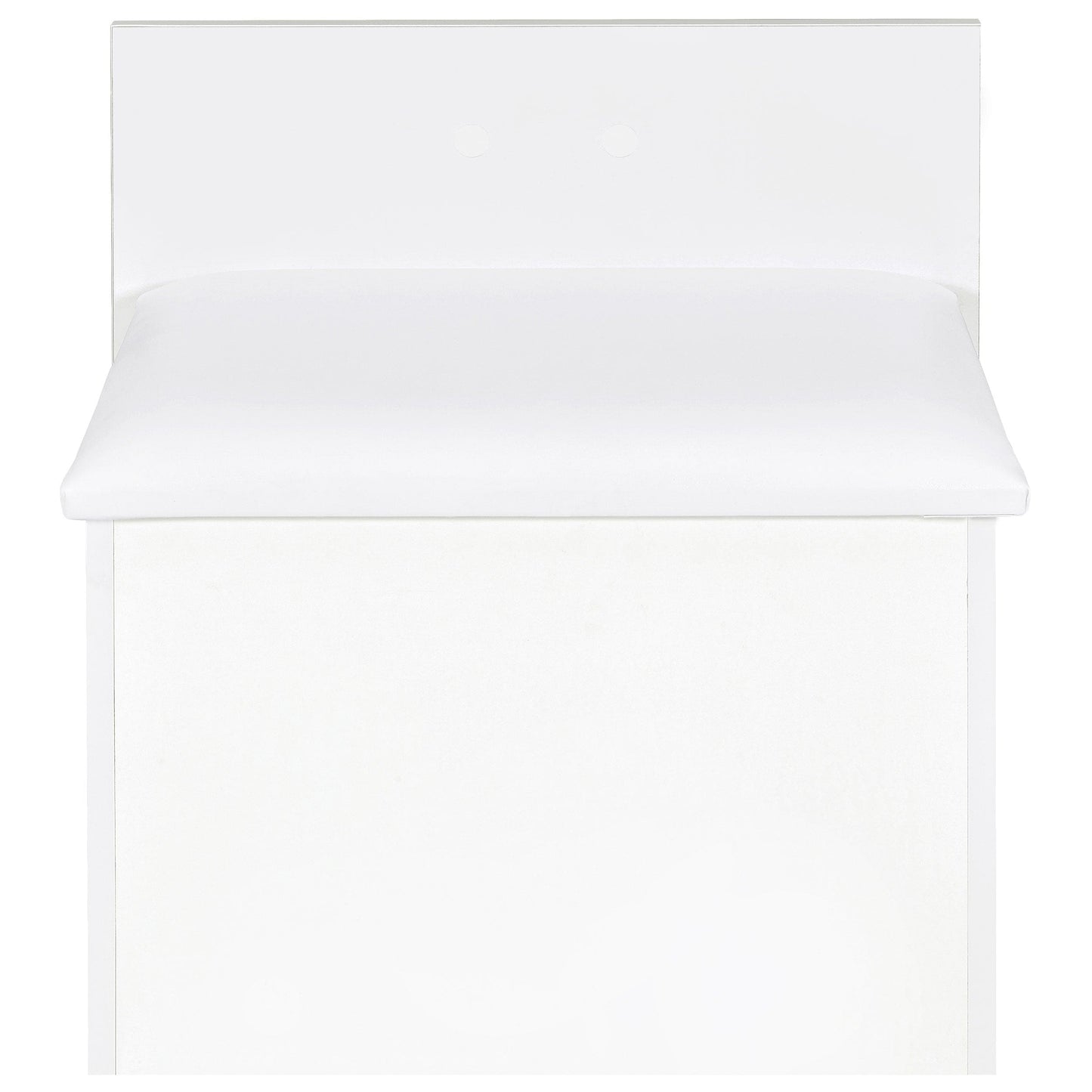 Danbury 3-drawer Makeup Vanity & Stool Set White High Gloss
