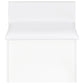 Danbury 3-drawer Makeup Vanity & Stool Set White High Gloss